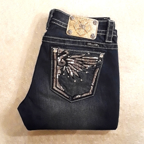 "Miss Me" Signature Bootcut Jeans.👖👢 Womens Size: W30x34L - Picture 2 of 7